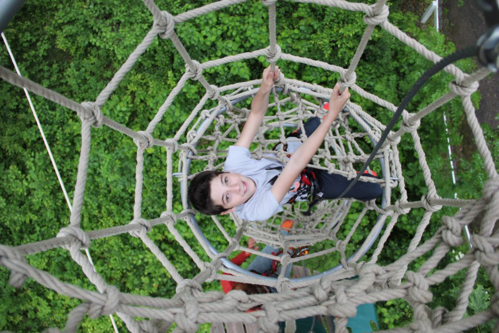 High rope climbing Summer discount Parc Aventure Genève