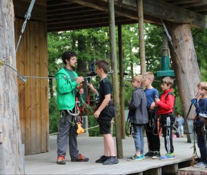 accrobranch pour ecole - parc aventure genève