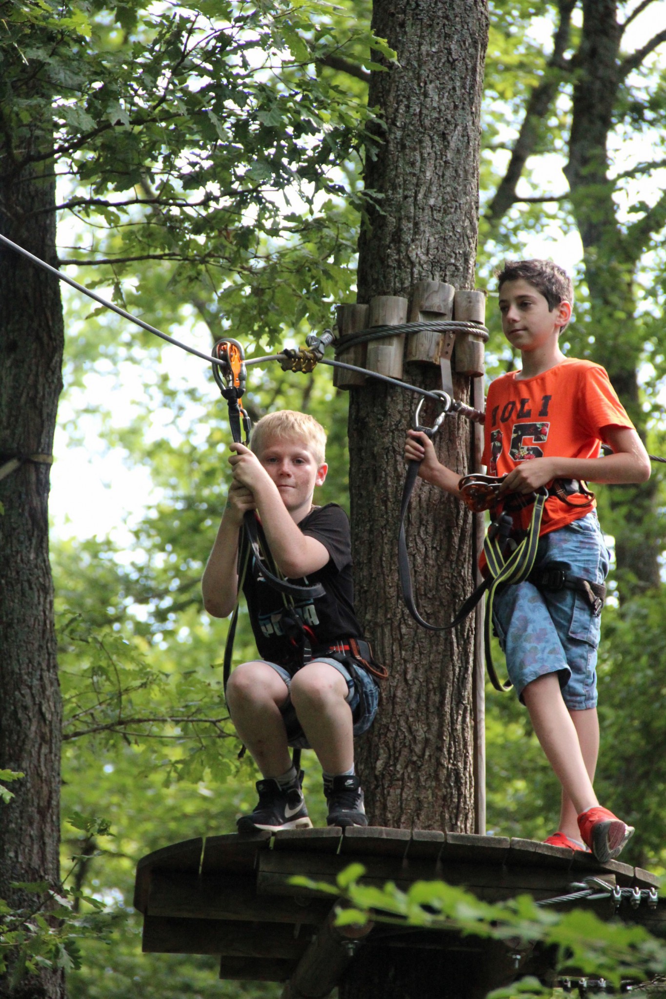 High rope climbing : Summer discount