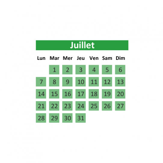 Horaires saison 2025